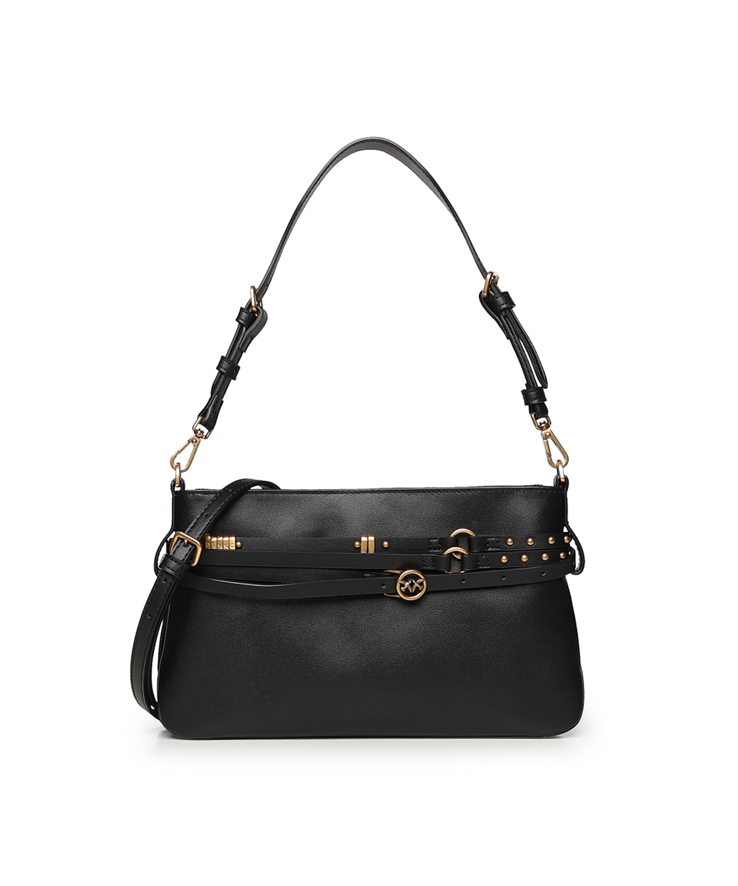 Borsa a spalla Belt Bag Mini in pelle 106177 A0QOZ99Q PINKO 