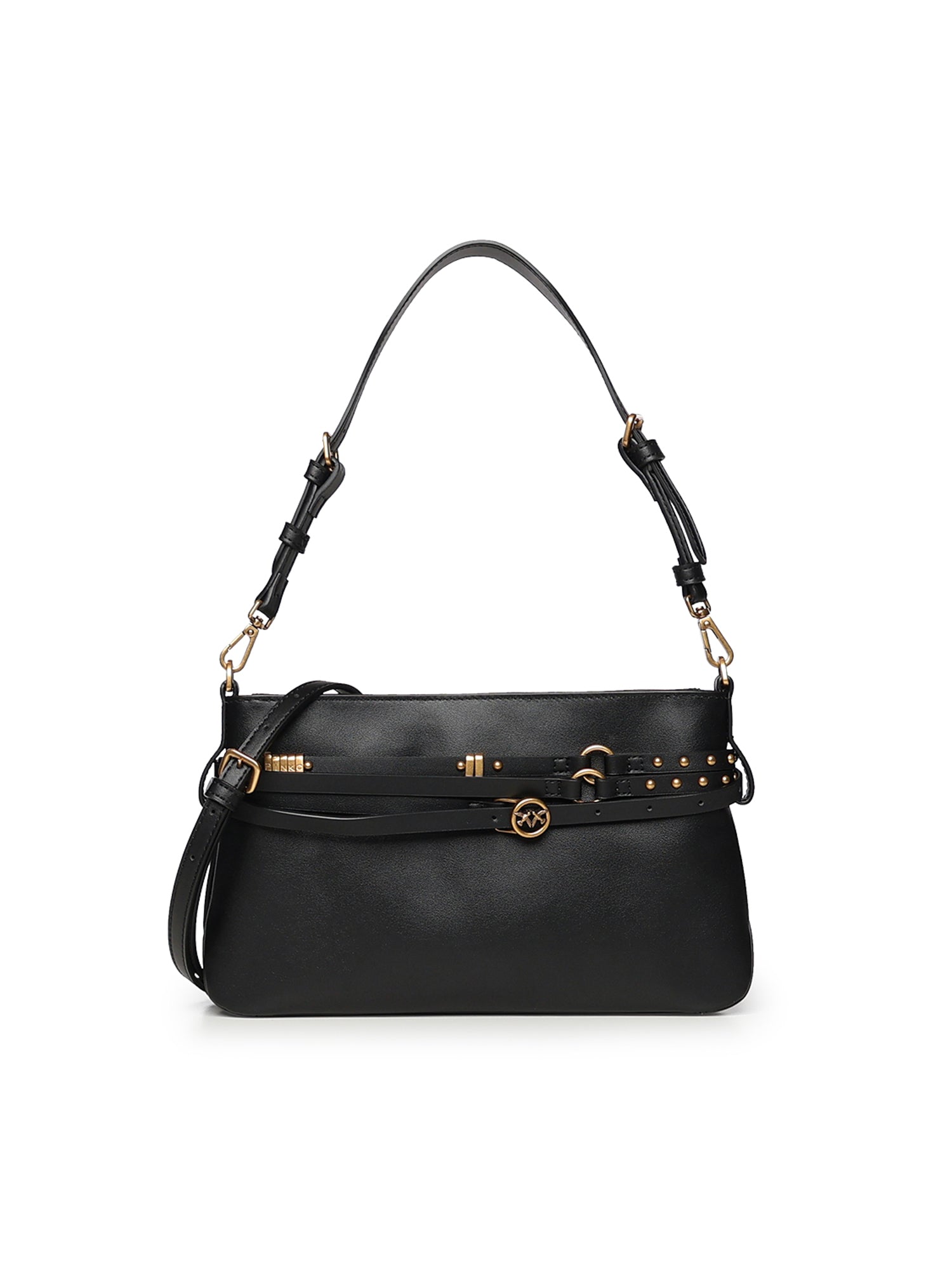 Borsa a spalla Belt Bag Mini in pelle 106177 A0QOZ99Q PINKO 