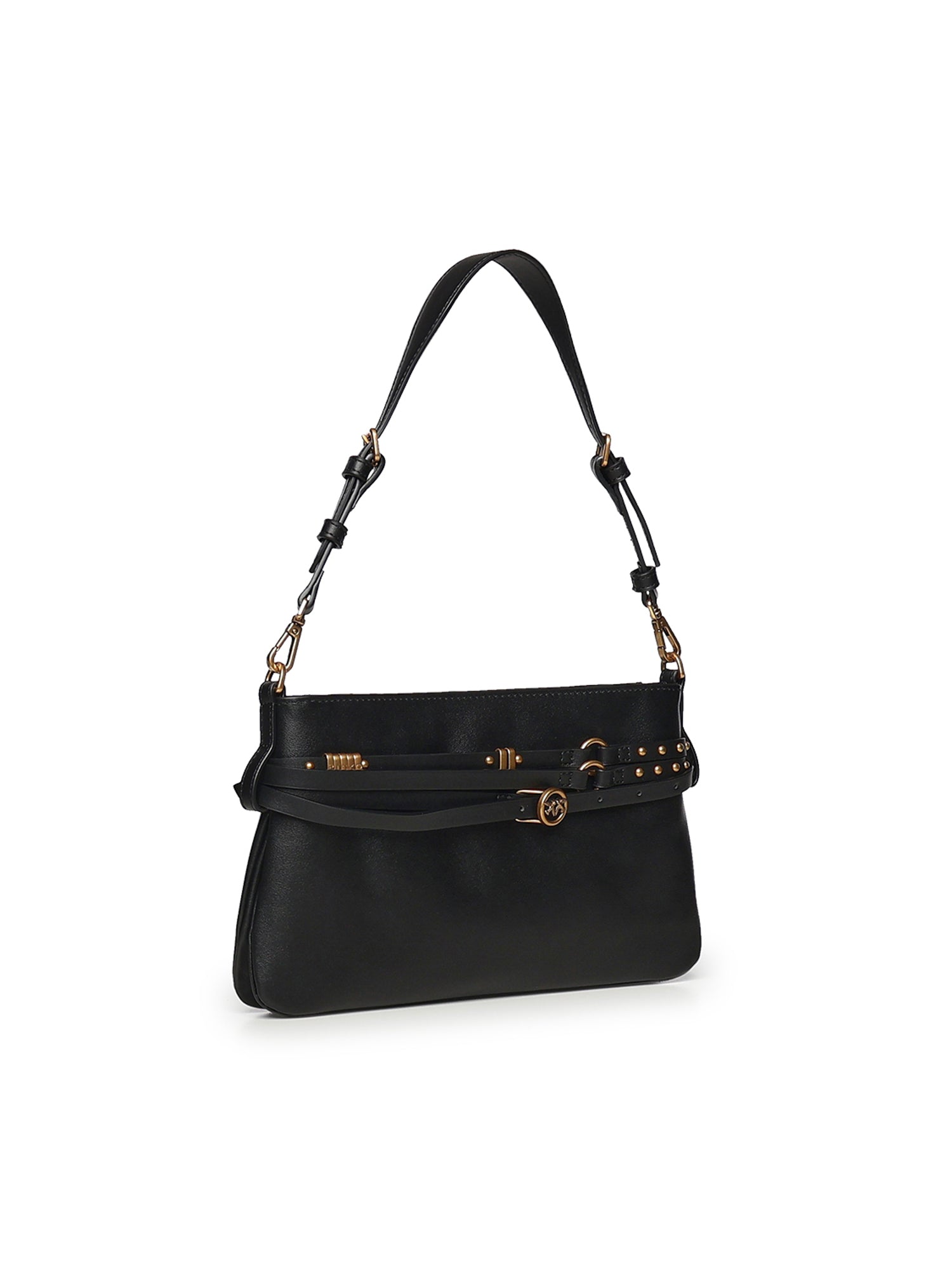Borsa a spalla Belt Bag Mini in pelle 106177 A0QOZ99Q PINKO 