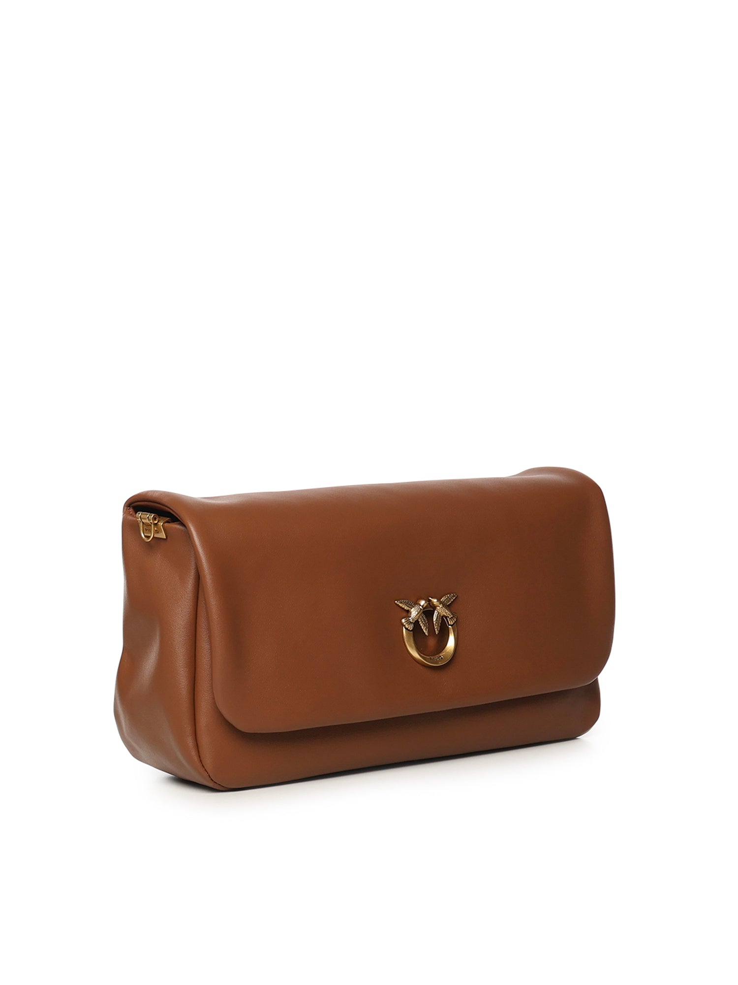 Borsa a tracolla Love Bag Click Soft Horizontal Handle in pelle 106178 A0QOL17Q PINKO 