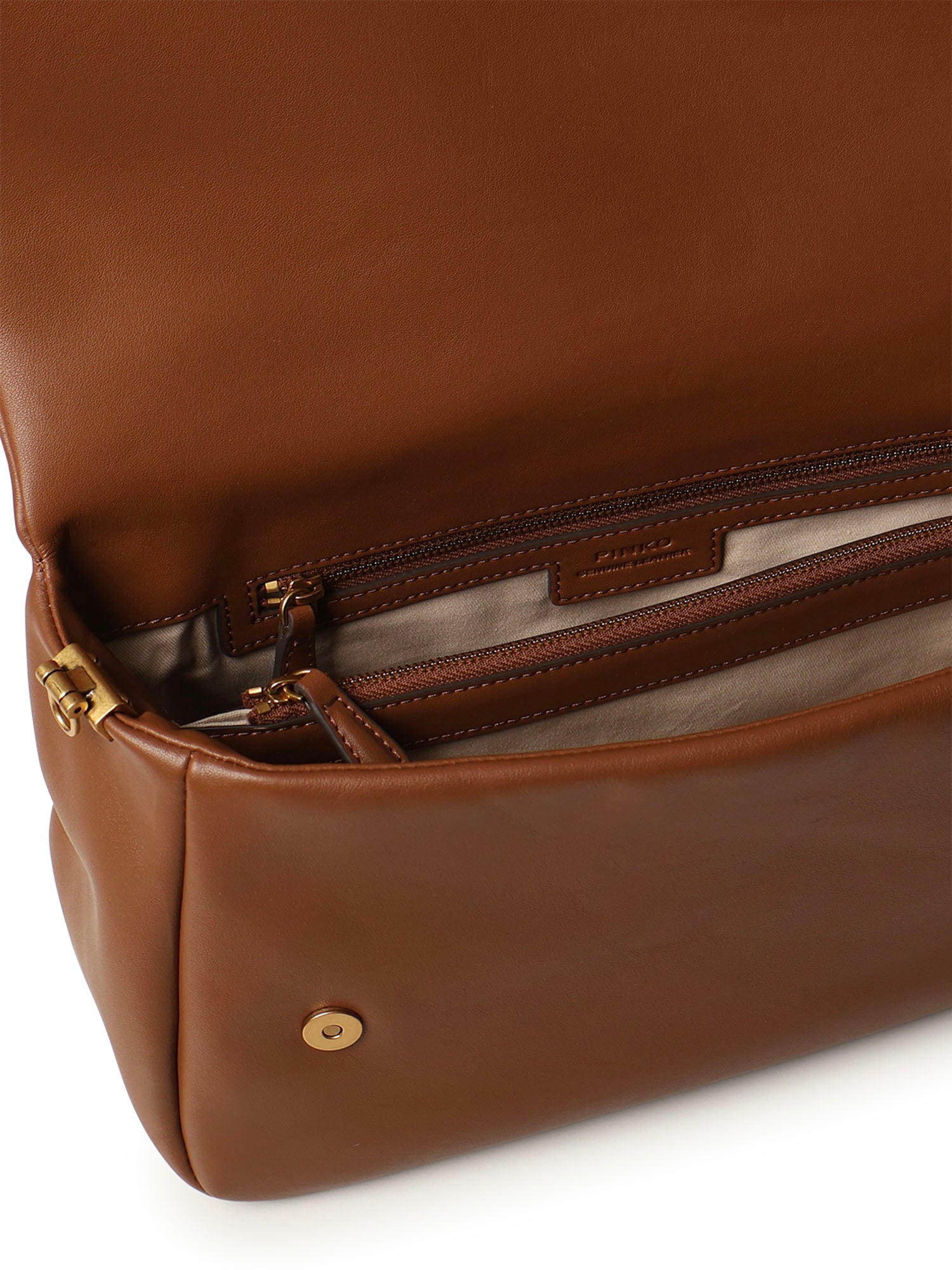 Borsa a tracolla Love Bag Click Soft Horizontal Handle in pelle 106178 A0QOL17Q PINKO 