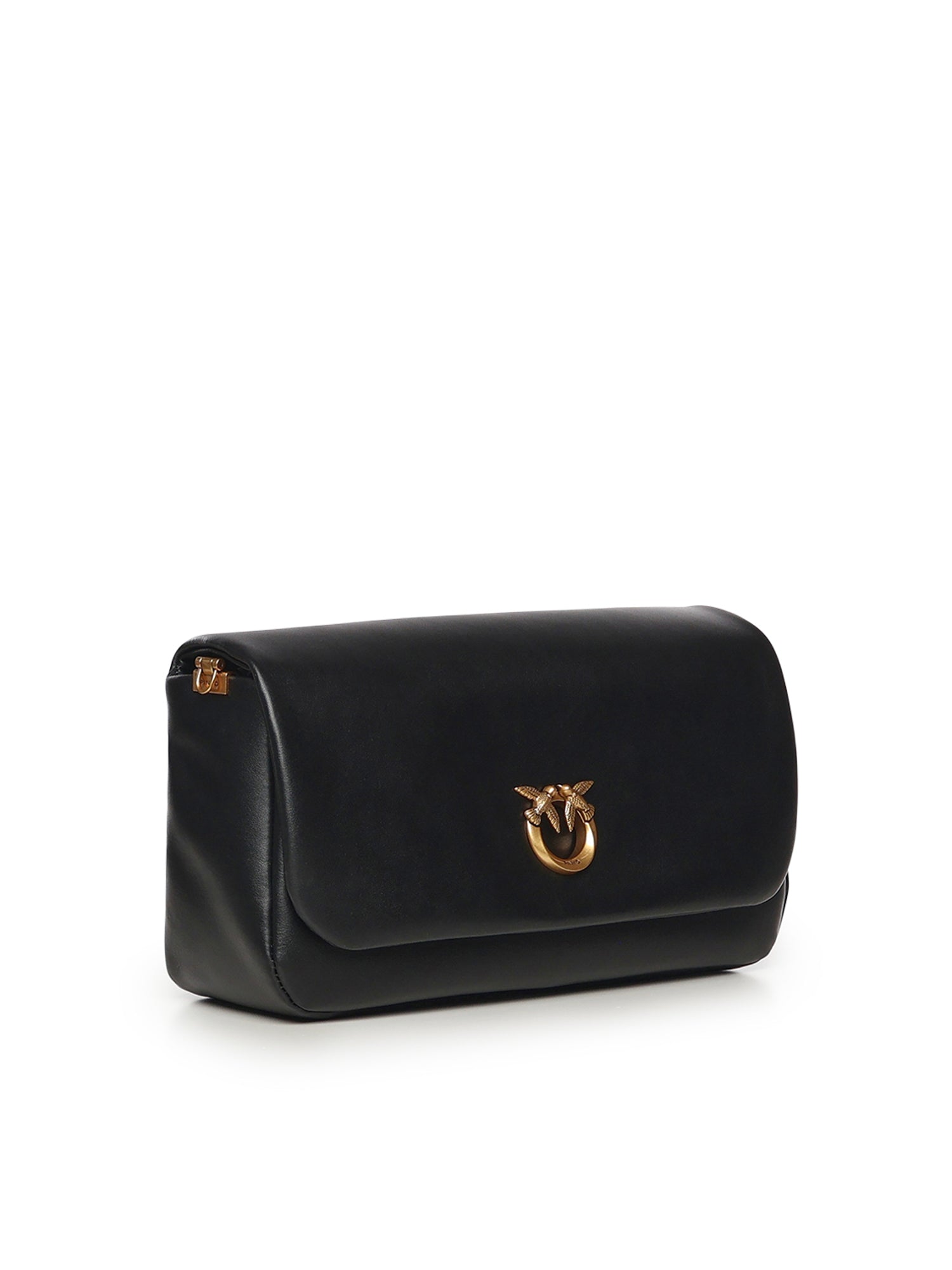 Borsa a tracolla Love Bag Click Soft Horizontal Handle in pelle 106178 A0QOZ99Q PINKO 
