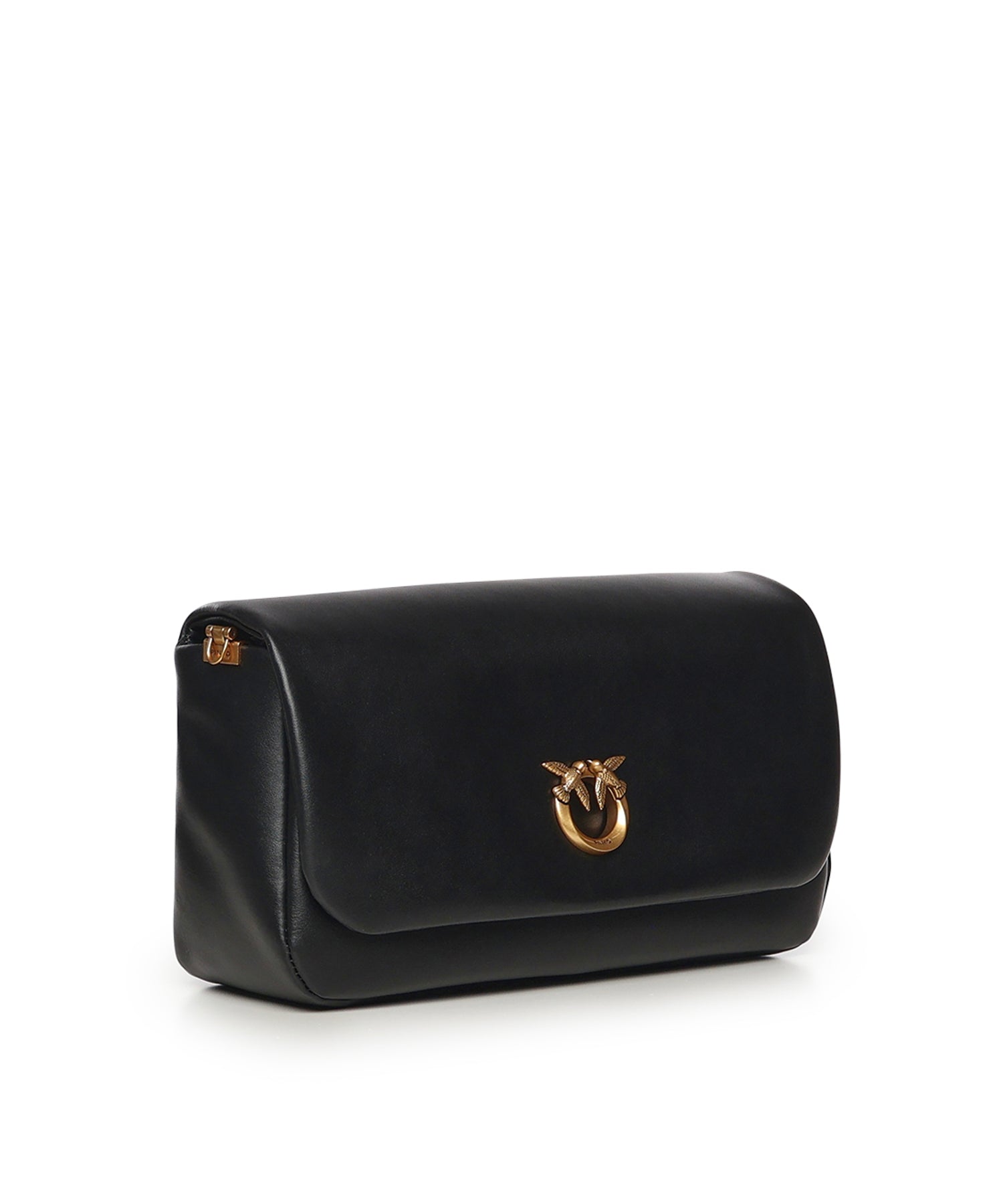 Borsa a tracolla Love Bag Click Soft Horizontal Handle in pelle 106178 A0QOZ99Q PINKO 