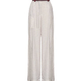 Pantaloni con motivo cravatteria 106203 A31KBBA PINKO 