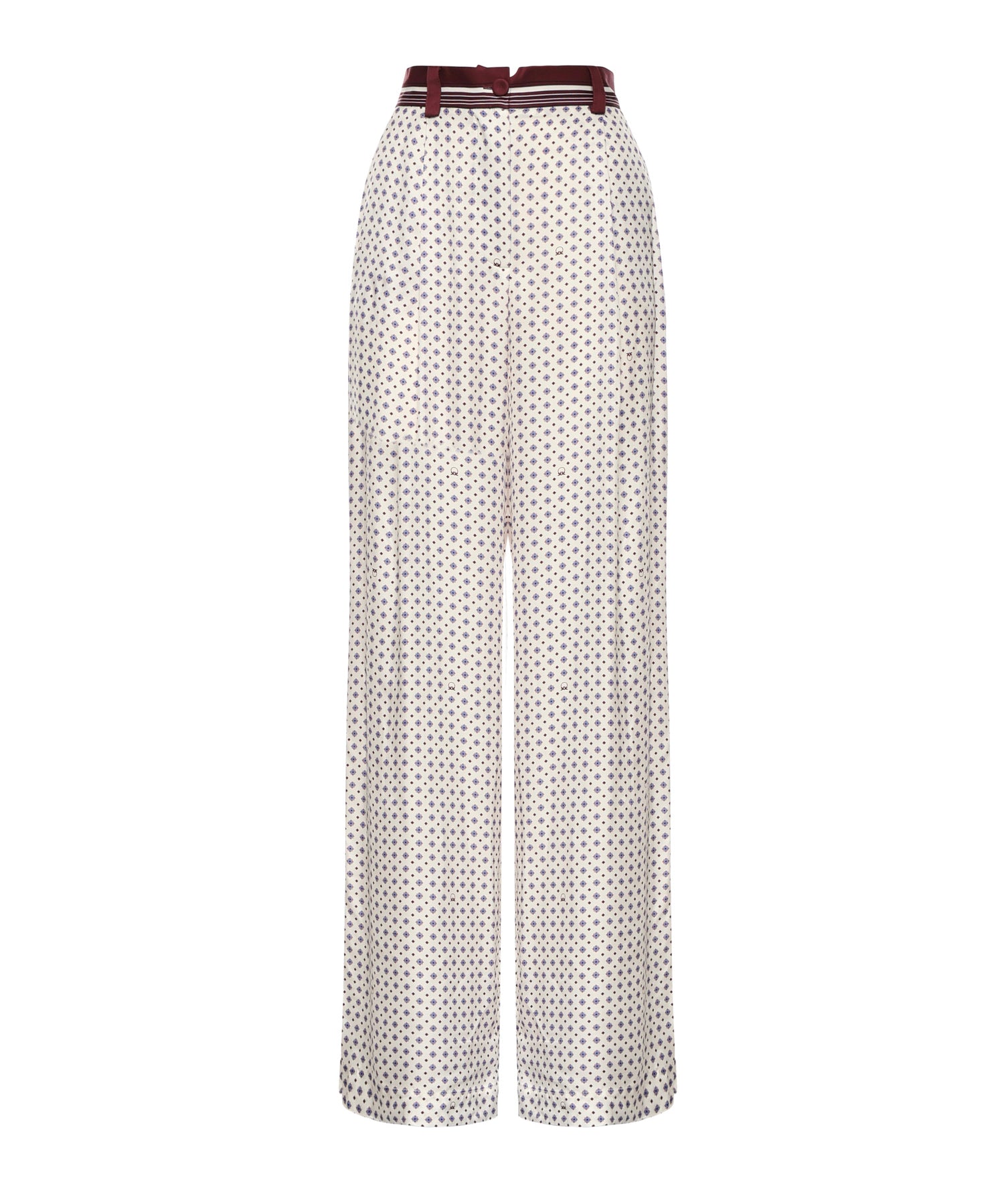 Pantaloni con motivo cravatteria 106203 A31KBBA PINKO 