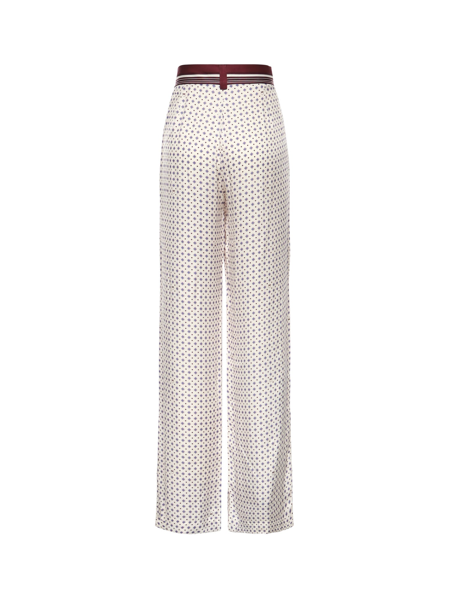 Pantaloni con motivo cravatteria 106203 A31KBBA PINKO 