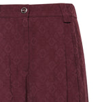 Pantaloni in jacquard con motivo cravatteria 106203 A33HRR7 PINKO 