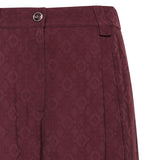 Pantaloni in jacquard con motivo cravatteria 106203 A33HRR7 PINKO 