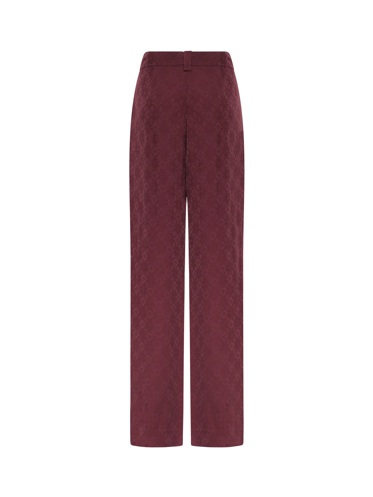 Pantaloni in jacquard con motivo cravatteria 106203 A33HRR7 PINKO 