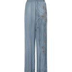 Pantaloni fluidi con stampa gioiello 106210 A37NF15 PINKO 