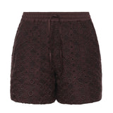 Shorts Liz con ricamo sangallo 106223 A35PM28 PINKO 
