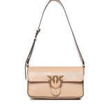 Borsa a spalla media Love Bag One Slouchy in pelle 106243 A2X6A28Q PINKO 