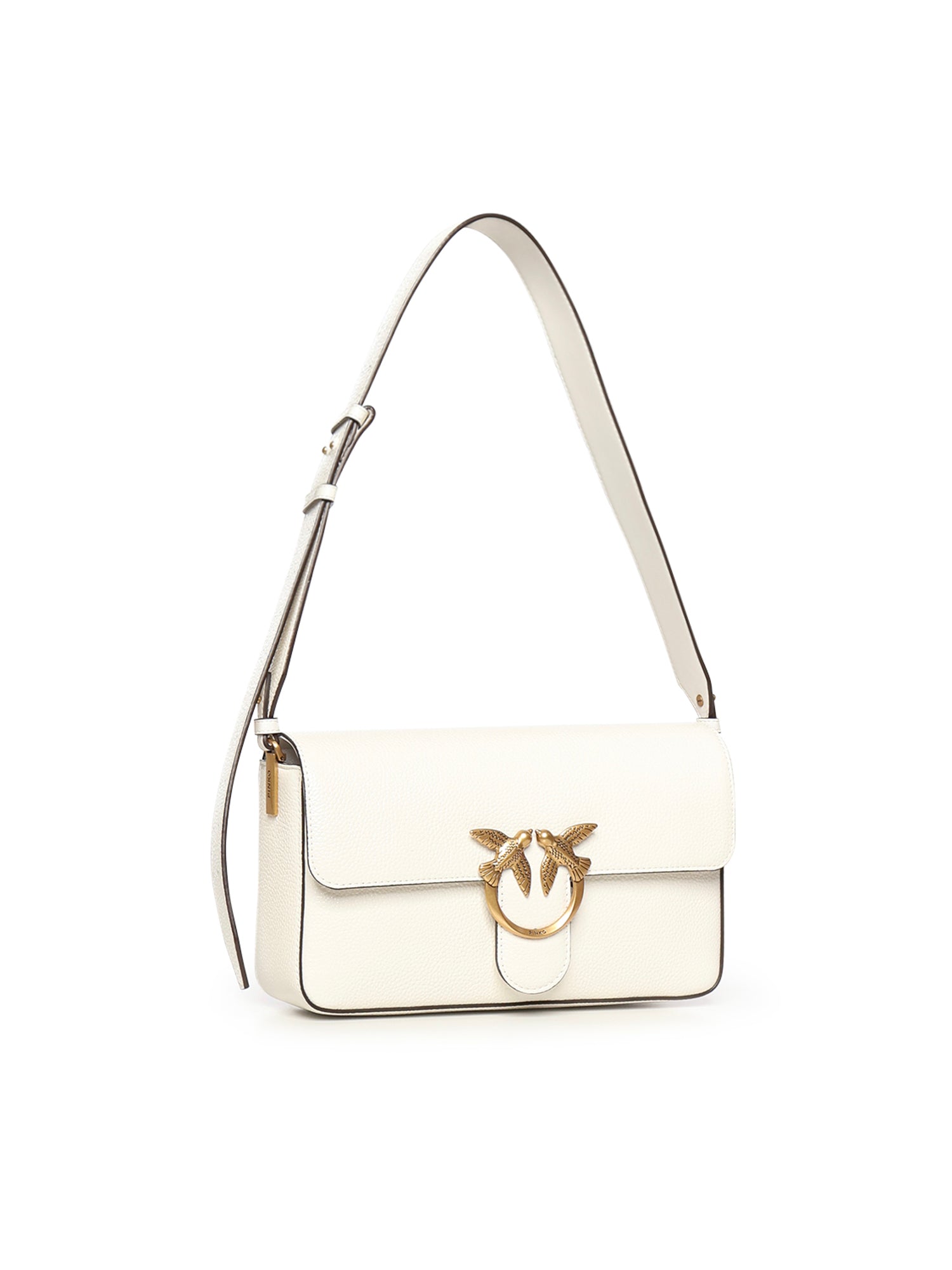 Borsa a spalla media Love Bag One Slouchy in pelle 106243 A2X6Z15Q PINKO 
