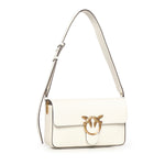 Borsa a spalla media Love Bag One Slouchy in pelle 106243 A2X6Z15Q PINKO 
