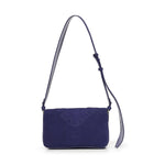 Borsa a spalla Mini Love Bag One Slouchy in suede con intarsi 106244 A0F6J05O PINKO 