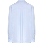 Camicia boxy in popeline 106248 A32LG50 PINKO 
