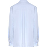 Camicia boxy in popeline 106248 A32LG50 PINKO 