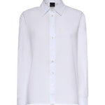 Camicia boxy in popeline 106248 A32LZ04 PINKO 