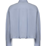 Camicia cropped in cotone 106249 A32LG50 PINKO 