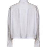 Camicia cropped in cotone 106249 A32LZ04 PINKO 
