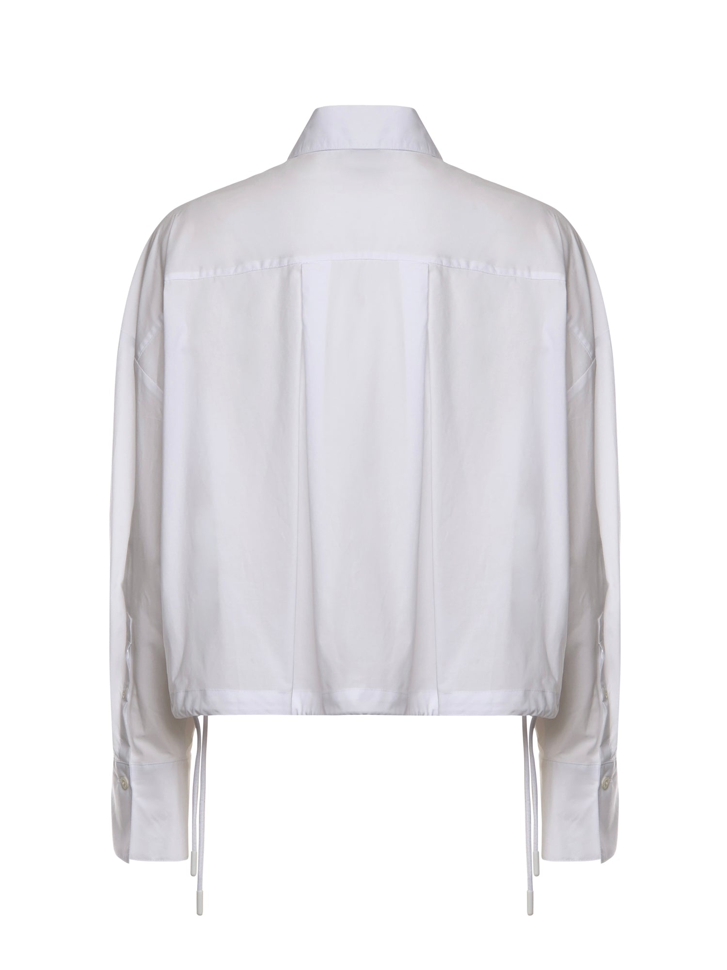 Camicia cropped in cotone 106249 A32LZ04 PINKO 
