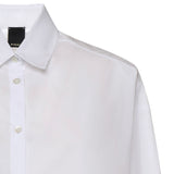 Camicia cropped in cotone 106249 A32LZ04 PINKO 