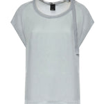 Blusa Bertha in viscosa 106267 A32UE87 PINKO 
