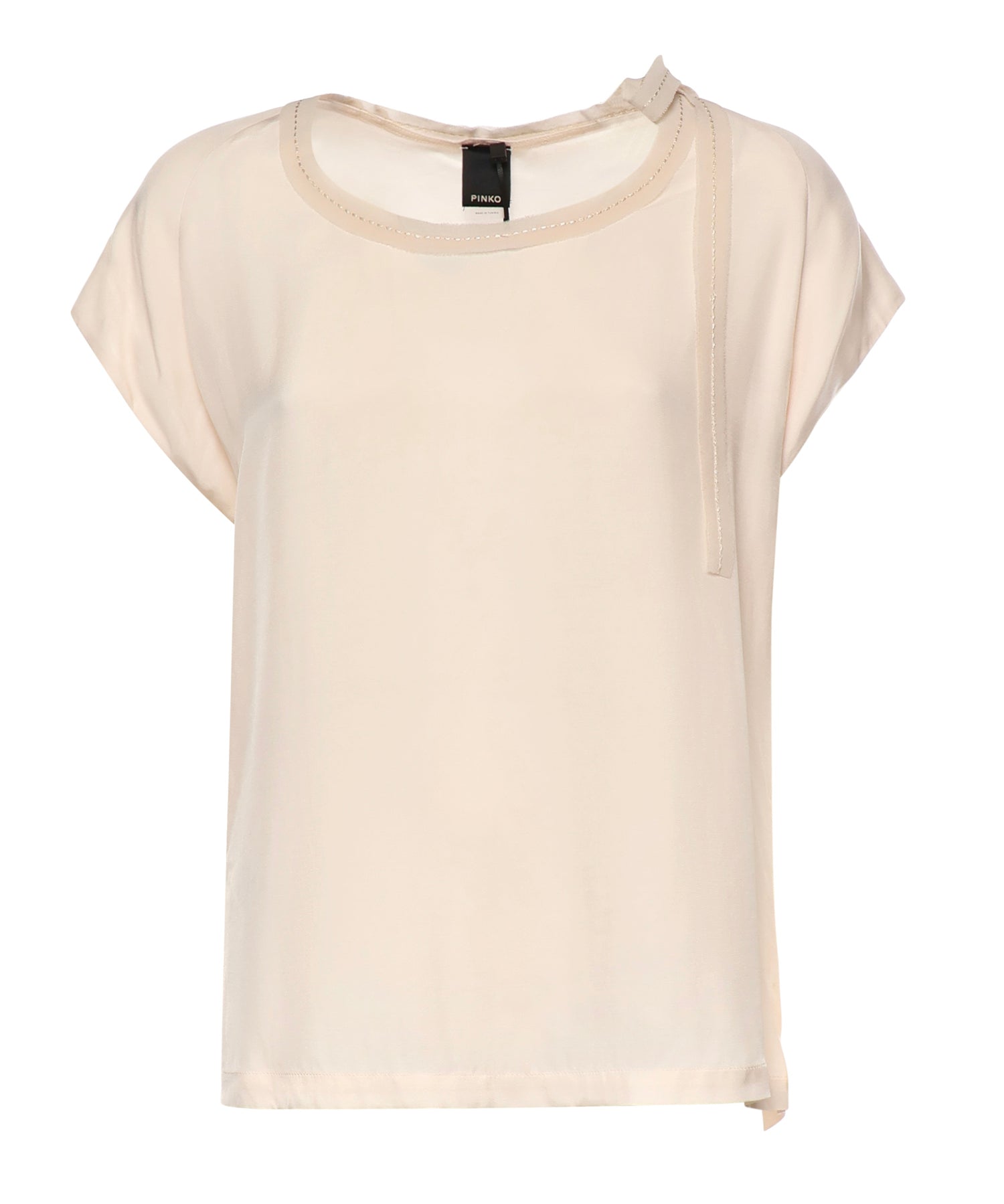 Blusa Bertha in viscosa 106267 A32UP97 PINKO 