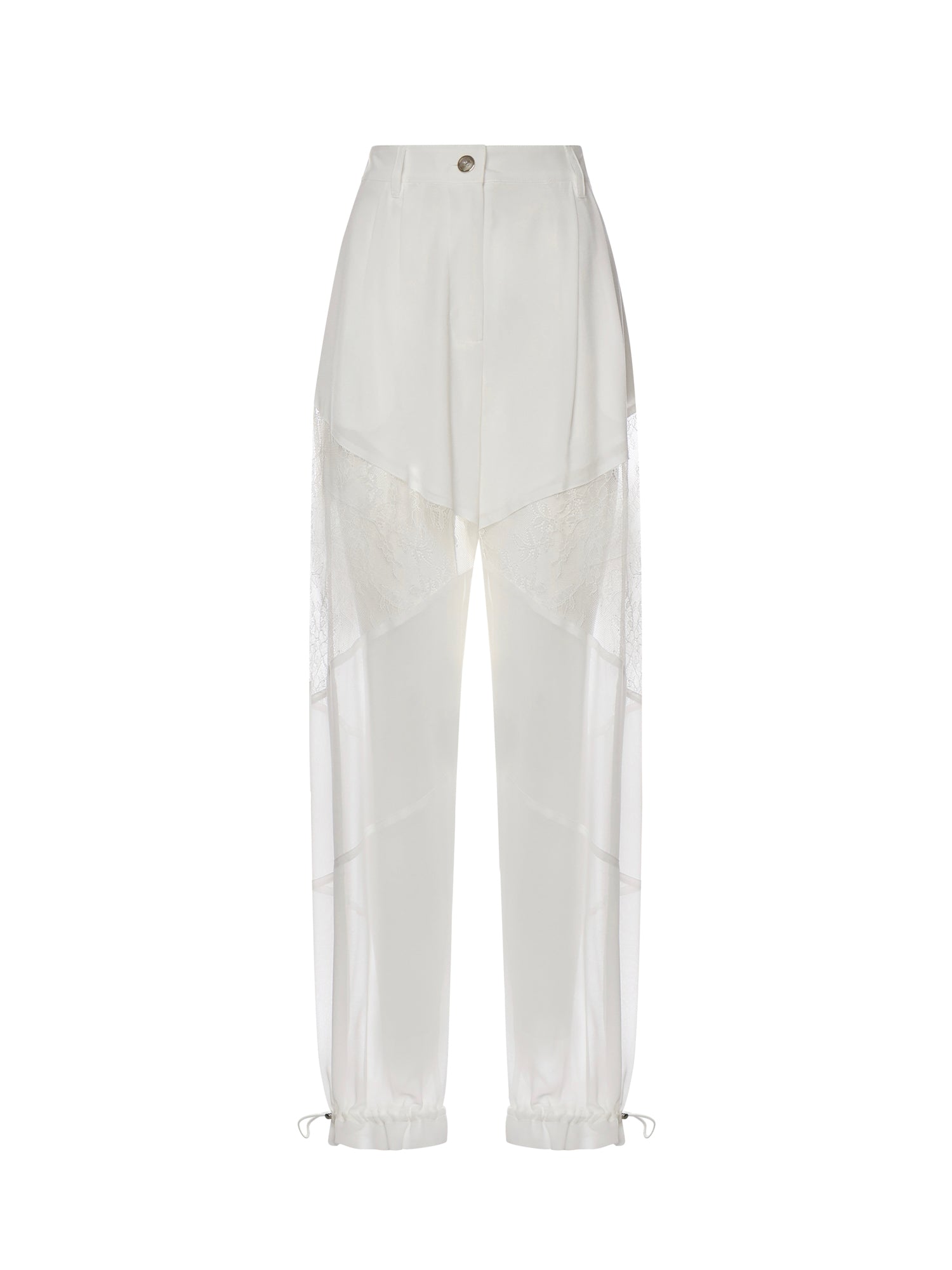 Pantalone Nacy con inserti in pizzo 106275 A336Z05 PINKO 