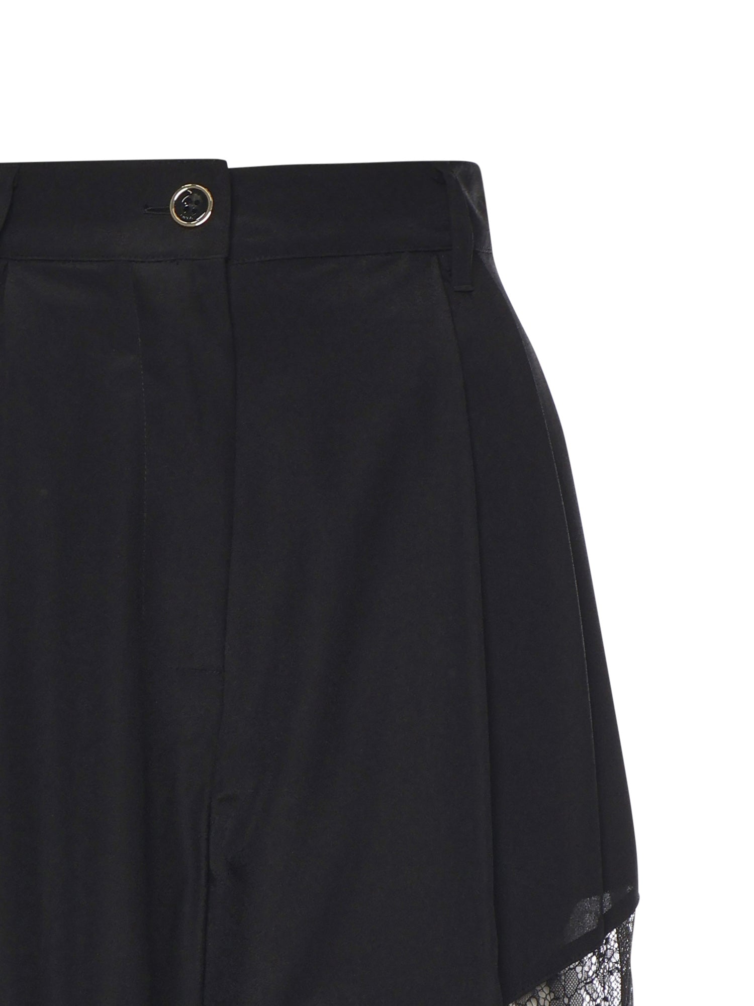 Pantalone Nacy con inserti in pizzo 106275 A336Z99 PINKO 