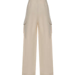 Pantaloni fluidi in cotone 106278 A2ERC03 PINKO 