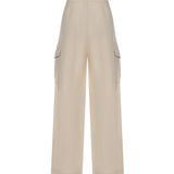 Pantaloni fluidi in cotone 106278 A2ERC03 PINKO 