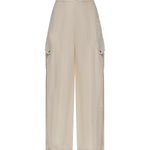 Pantaloni fluidi in cotone 106278 A2ERC03 PINKO 