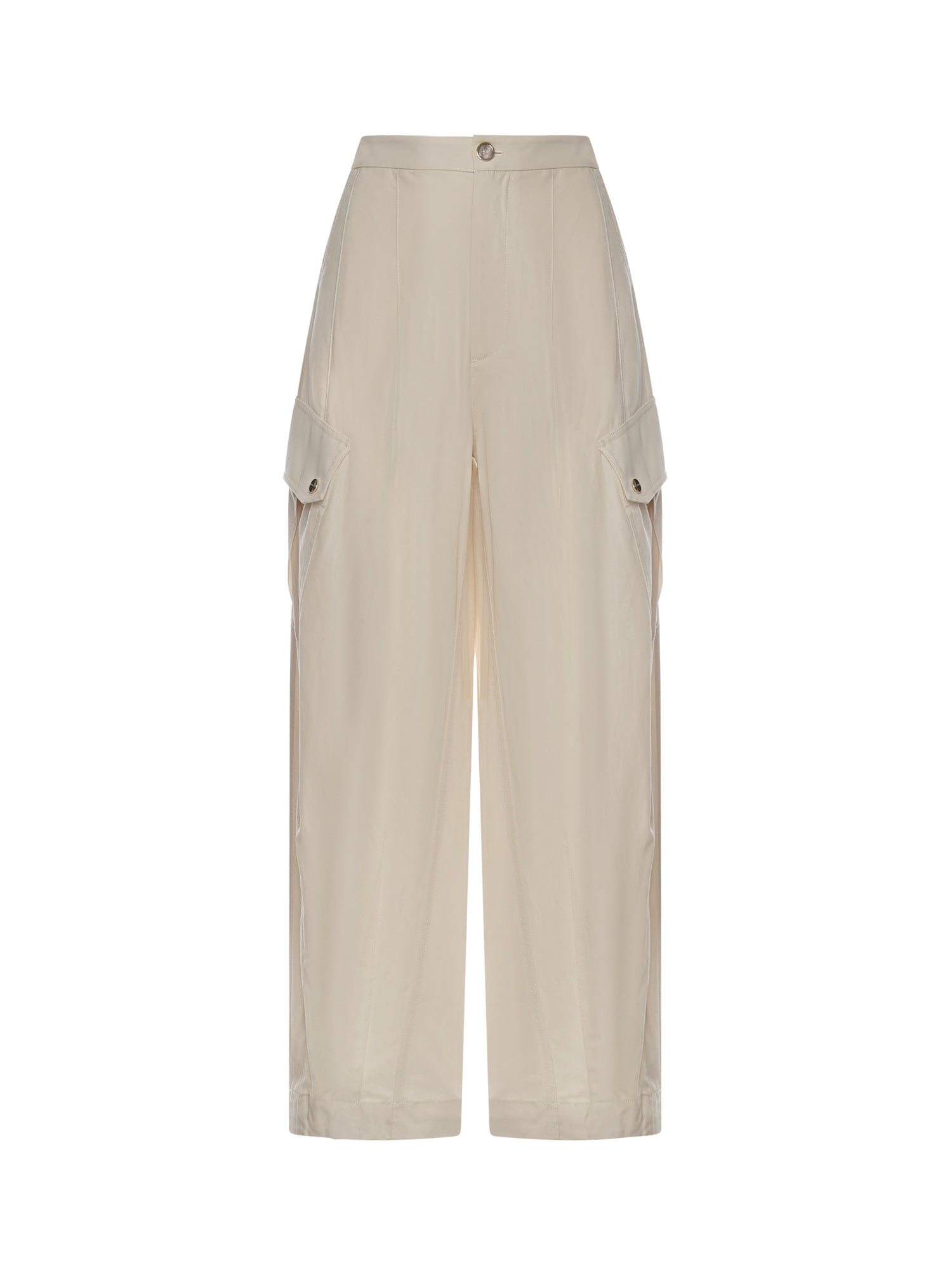 Pantaloni fluidi in cotone 106278 A2ERC03 PINKO 
