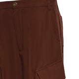 Pantaloni fluidi in cotone 106278 A2ERL78 PINKO 