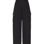Pantaloni fluidi in cotone 106278 A2ERZ99 PINKO 