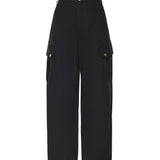 Pantaloni fluidi in cotone 106278 A2ERZ99 PINKO 