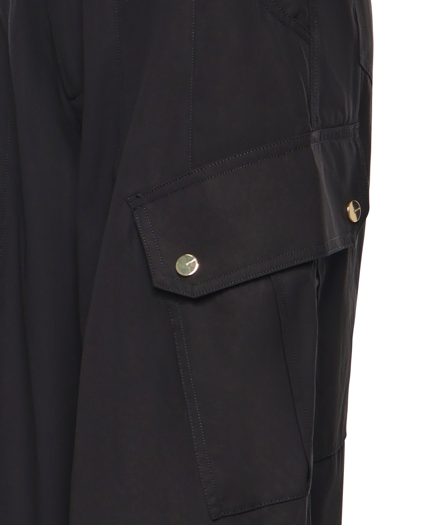 Pantaloni fluidi in cotone 106278 A2ERZ99 PINKO 