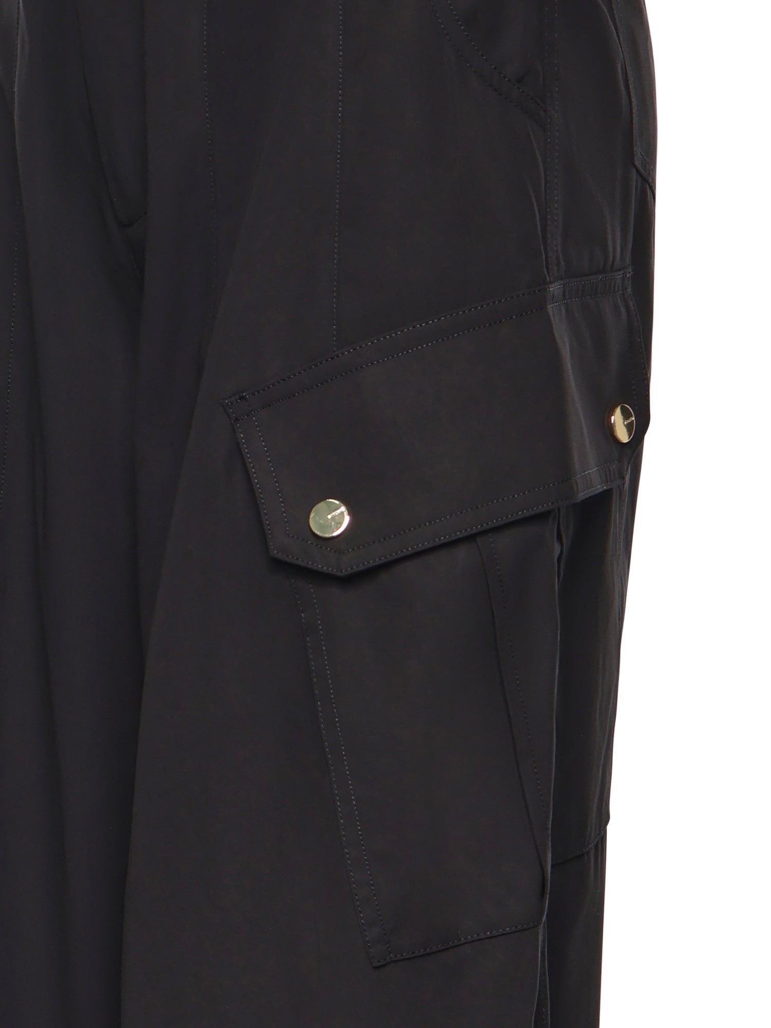 Pantaloni fluidi in cotone 106278 A2ERZ99 PINKO 