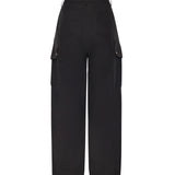 Pantaloni fluidi in cotone 106278 A2ERZ99 PINKO 