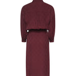 Abito midi in viscosa 106281 A33HRR7 PINKO 