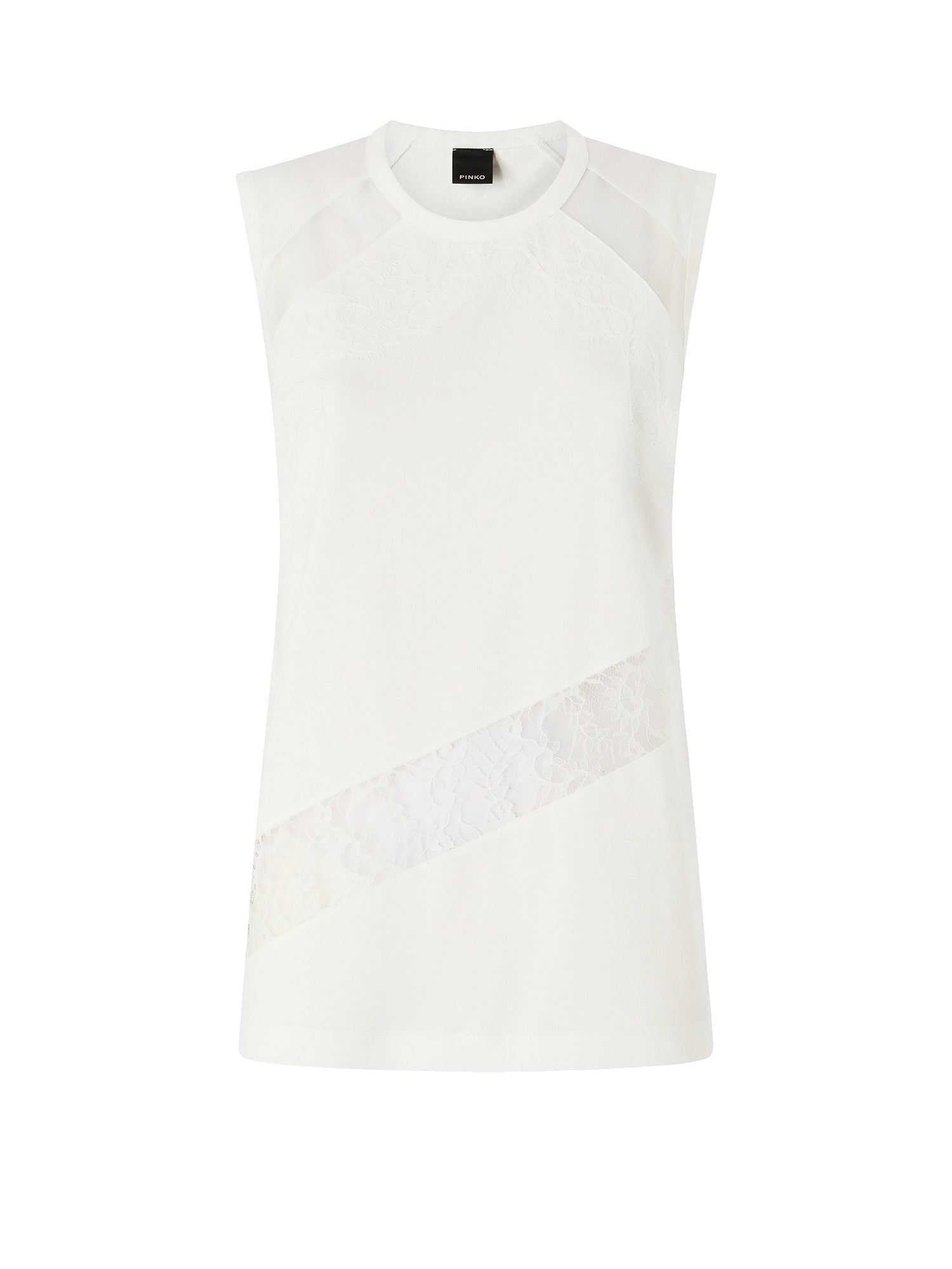 Top con dettagli in pizzo 106291 A335Z05 PINKO 