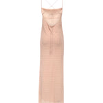 Abito slipdress lungo con strass 106299 A32XQ24 PINKO 