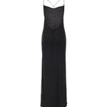 Abito slipdress lungo con strass 106299 A32XZ99 PINKO 