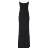 Abito slipdress lungo con strass 106299 A32XZ99 PINKO 