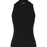 Top con nodo a bandana e bottoni 106315 A347Z99 PINKO 
