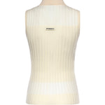 Canotta a polo in maglia a coste 106318 A34BC14 PINKO 