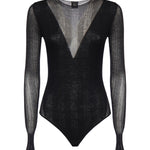 Maglia body con trasparenze 106320 A34BZ99 PINKO 