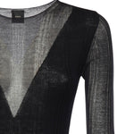 Maglia body con trasparenze 106320 A34BZ99 PINKO 