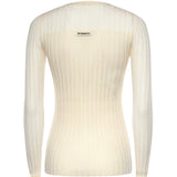 Cardigan in maglia leggera a coste 106321 A34BC14 PINKO 